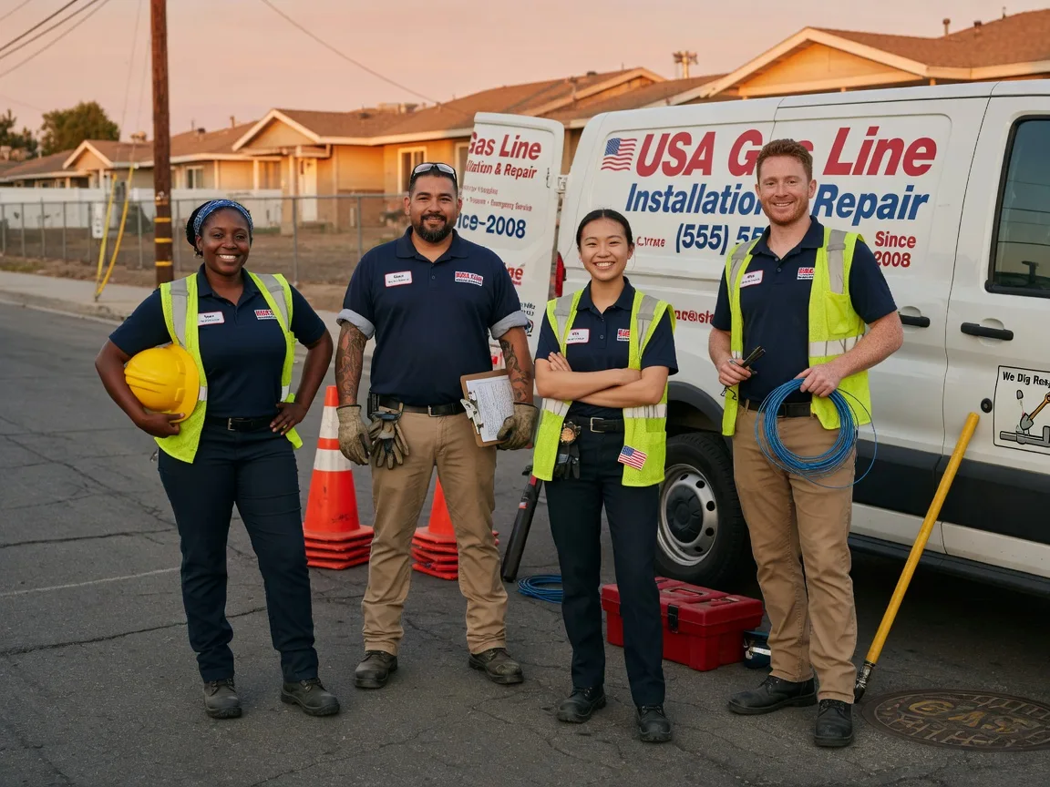 Gas Line Installation company in Flushing, MI